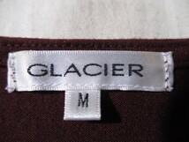 【GLACIER】カットソー サイズＭ色パープル身丈55身幅44/GAQ_画像2