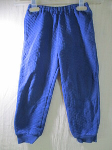 [ pyjamas ] trousers only size 110 color blue waist 40/DAR