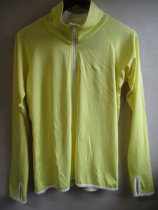 [UNITED COLORS OF BENETTON] outer garment lady's size :LL color : yellow length :72 width of a garment :44 shoulder width :38/MAV