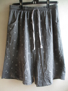 [ short pants ] lady's size :L color : gray length :55 width of a garment :32/EAE