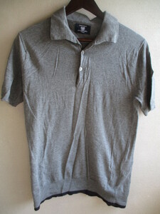 [COMME CA COMMUNE] polo-shirt men's size :M color : gray length :66 width of a garment :43 shoulder width :40/NAI