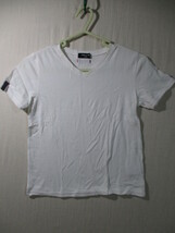 【COMME CA ISM】半袖Tシャツ サイズ130色ホワイト身丈46/IAS_画像1