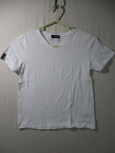 【COMME CA ISM】半袖Tシャツ サイズ130色ホワイト身丈46/IAS