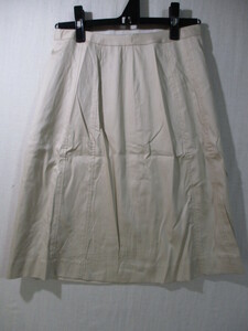 【a.v.v】スカート サイズ38色ベージュ身丈55身幅31/GAB
