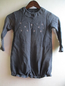 [MIAMAIL] sweatshirt Kids size :110 color : black length :55 width of a garment :37 shoulder width :31/NAN