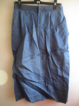【ABIENTOT】スカート サイズw63色ネイビー身丈64身幅31/JAQ_画像2