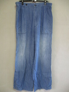 【STYLE GEAR】 パンツ レディース サイズ:Ｍ 色:ブルー 身丈:98 身幅:38/MAG