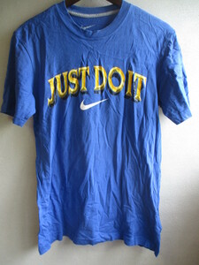 【NIKE】 Tシャツ メンズ サイズ:Ｓ 色:ブルー 身丈:89 身幅:46 肩幅:44/IAU