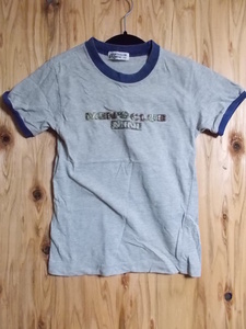 【MEN'S CLUB MINI】Tシャツサイズ120色グレー身丈49身幅33/AAE