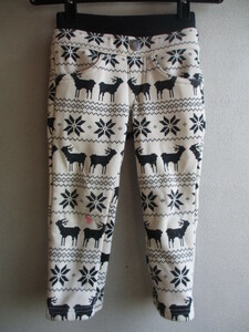 [Captain House] trousers Kids size :90 color : white length :50 width of a garment :22/AAD