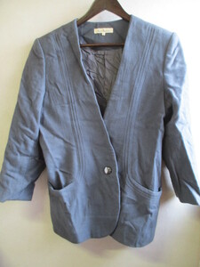 【Mien Miene】ジャケット サイズ13色ネイビー身丈70身幅47/KAM