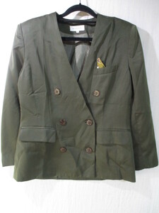 【STUDIO ALPHA】ジャケット サイズ9色グリーン身丈63身幅44/FAV