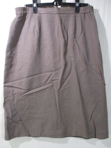 【スカート】サイズ15色ブラウン身丈64身幅37/IAF