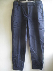 [i Toyo ka.] Sabrina pants lady's size :58 color : navy length :82 width of a garment :33/CAN