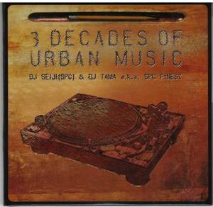 DJ SEIJI & DJ TAMA「3 DECADES OF URBAN MUSIC」送料込 MIX CD 2枚組 SPC R&B