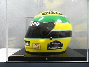 限定1000個 セナ財団公式 BELL 1/1 アイルトンセナ Ayrton Senna レプリカ ヘルメット 1994年 ウィリアムズ ルノー 証明書付 管理車40122DO