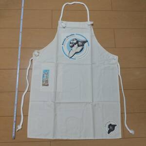 [ postage included * prompt decision * new goods ] original canvas apron *. Cara l literary creation animal character .... car chi...o LUKA 