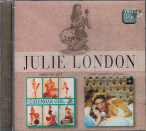 2on1★ジュリー・ロンドンJulie London/Calender Girl+Your Number Please...