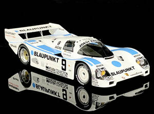 1円〜 お宝放出 1/18 Porsche 962C #9 Team Blaupunkt Nurburgring 1000km 1987◆ Klaus Ludwig Bob Wollek ◆ Norev ポルシェ187407
