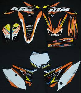 2013-2017 KTM 85SX デカール グラフィック キット 1