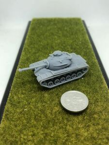 1/144レジンキット　未組立　未塗装 WWⅡ アメリカ軍　M48a1 パットン 第1世代主力戦車　ワールドタンク ミュージアム　【同梱可能】