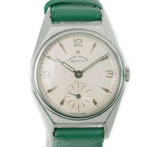 ZENITH Reloj Zenith SS x Leather Manual Winding Small Second Ladies Ivory Dial [53310387] Usado, reloj de marca, línea sa, Cenit