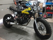 TW200（2JL）カスタム車外し！純正スタンドスイッチ、作動の方OKでした！検セローFTRSR400_画像5