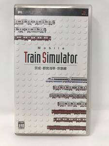 【送料無料】絶版 希少 名作 Mobile Train Simulator 京成・都営浅草・京急線 PSP トレインシミュレータ 音楽館 ドレミファインバータ