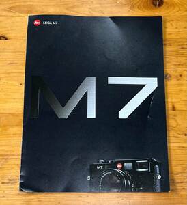  valuable! Leica Leica M7 catalog all 8 page 