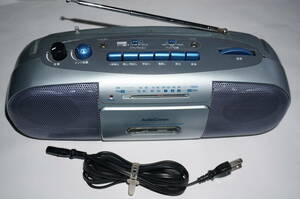 ステレオカセットレコーダー　　ラジカセ　オーム電機　２００９年　　ジャンク品