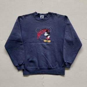 90's Mickey Mouse ミッキーマウス USA製 スウェット トレーナー M