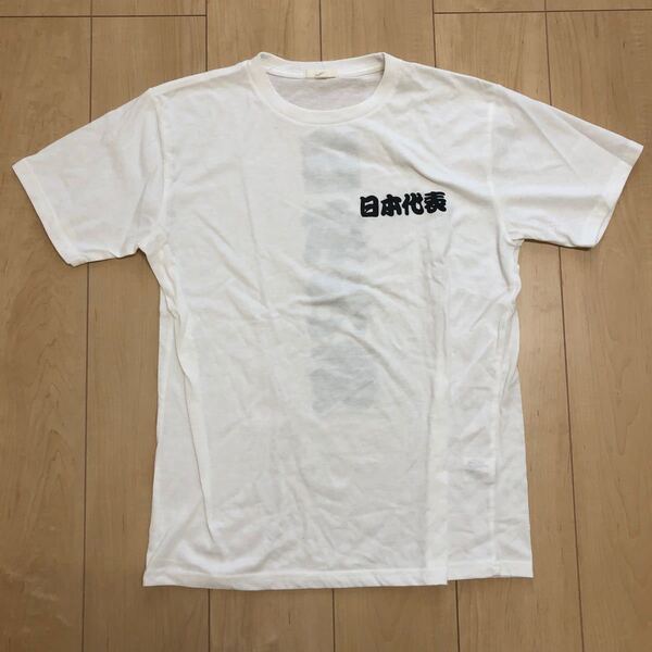 日本代表 Tシャツ メンズ L 白Tシャツ
