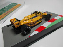 即決 デアゴスティーニ F1コレクション 非売品 1/43 ロータス 99T ホンダ №12 アイルトン・セナ キャメル仕様 アンテナ・ピトー管追加 _画像4