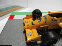 即決 デアゴスティーニ F1コレクション 非売品 1/43 ロータス 99T ホンダ №12 アイルトン・セナ キャメル仕様 アンテナ・ピトー管追加 _画像7