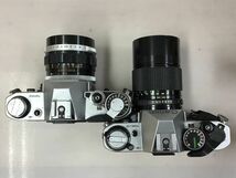 CANON A-1 AE-1 Program + 50mm 1.4 SSC 50mm 1.8 他 一眼レフセット 計 5点セット まとめ ●ジャンク品 [3744TMC]_画像7