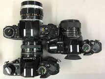 CANON A-1 AE-1 Program + 50mm 1.4 SSC 50mm 1.8 他 一眼レフセット 計 5点セット まとめ ●ジャンク品 [3744TMC]_画像8