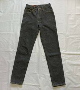 ★EDWIN エドウィン　MADE IN USA 　ブラックデニム　　27インチ　 　W27　 昭和レトロ　80年代ファッション★