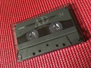 TDK カセットテープ AD54 中古品