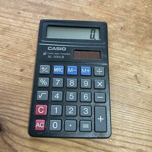  Casio calculator #SL1300LB#two way power #.. home adjustment goods!
