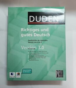 DUDEN Richtiges und gutes Deutsch PC Bibliothek series 