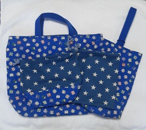 ハンドメイド トートバッグ レッスンバッグ4点セット