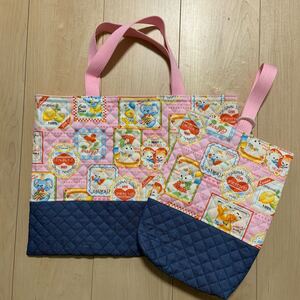 レッスンバッグ シューズケース ハンドメイド