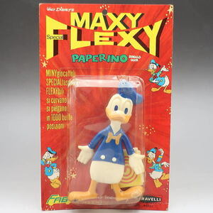 ディズニー　ドナルド　Maxy Flexy ベンダブル　Baravelli社　イタリア　1970年代　ポーズを自由に取れます