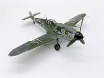 1/48　ドイツ空軍　メッサーシュミット　Bf109　プラモデル組み立て・塗装完成品(送料無料)_画像3