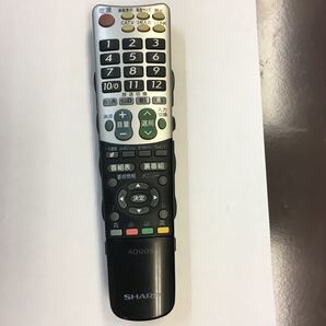SHARP AQUOS テレビリモコン GA686WJSA