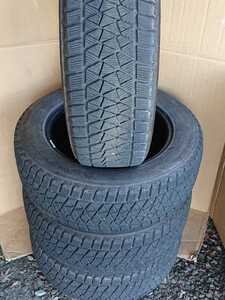 ブリヂストン BLIZZAK DM-V2 225/60R17 99Q ブリザック スタッドレスタイヤ 中古 4本セット 225/60/17 225-60-17