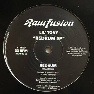 LIL' TONY - REDRUM EP / Voyage / Words / RAW FUSION