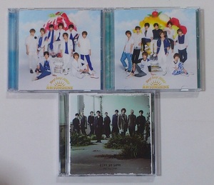 Hey!Say!JUMP CD＋DVD / 真剣SUNSHINE 初回限定盤1 & 初回限定盤2 & Give Me Love 初回限定盤 計3点セット★即決