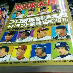 野球太郎／プロ野球選手名鑑+ドラフト候補名鑑 2015