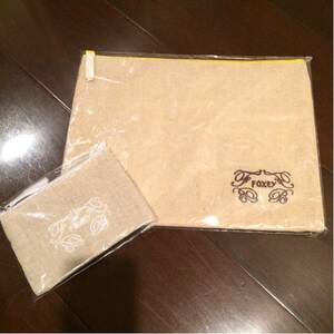  new goods unused, unopened Foxey pouch large small set 